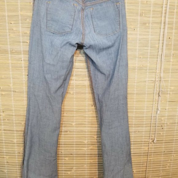 LUCKY BRAND SOFIA BOOT WOMEN DENIM BLUE JEANS 6/28 - Picture 9 of 10